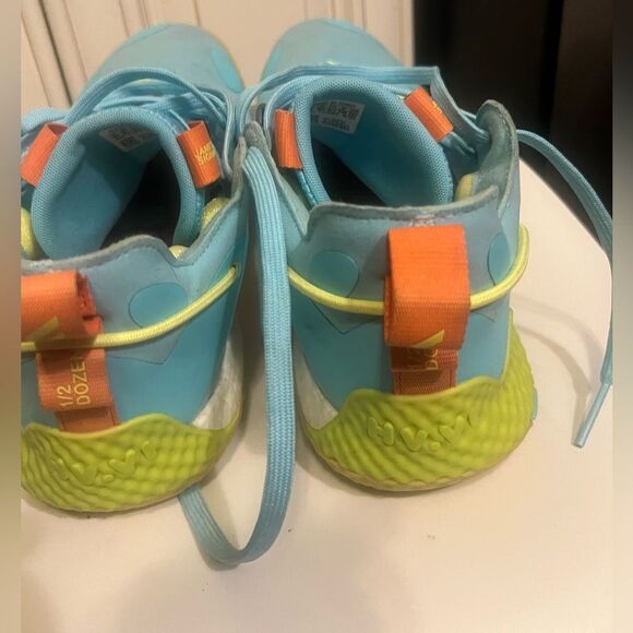 Adidas HARDEN Vol. 6 Pulse Aqua Solar Orange | Size 11 | GV8703 Basketball - Picture 6 of 14